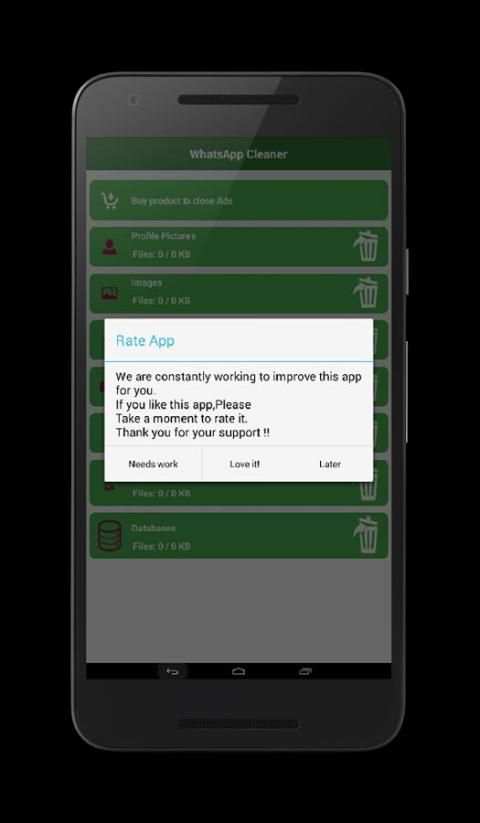 Mister Cleaner for WhatsApp screenshot 1