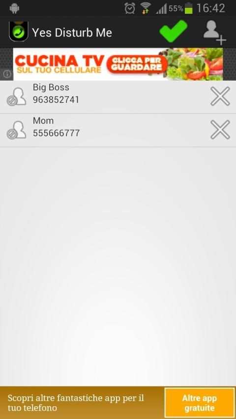 Yes Disturb Me aka Tostis Call UnBlocker screenshot 2
