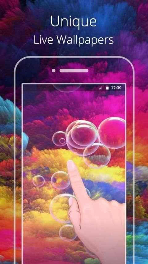 Live wallpaper for Galaxy S7 स्क्रीनशॉट 3