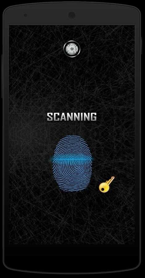 Fingerprint app Lock simulated screenshot 3