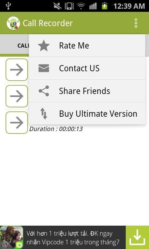 Call Recorder Free screenshot 4