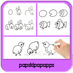 Animal Drawing Tutorials icon