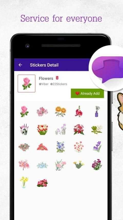 Free Text & Video Calling Sticker Maker App स्क्रीनशॉट 2