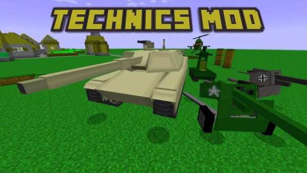 Technics MOD for Minecraft 3 تصوير الشاشة