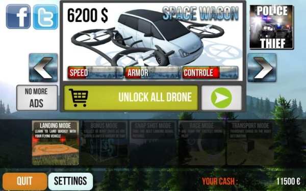 FLYING CAR DRONE SIMULATOR screenshot 10