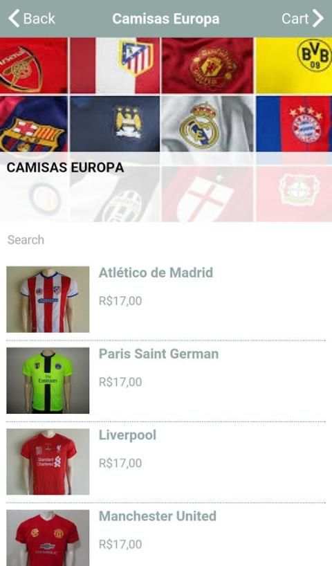 Fênix Camisas screenshot 3