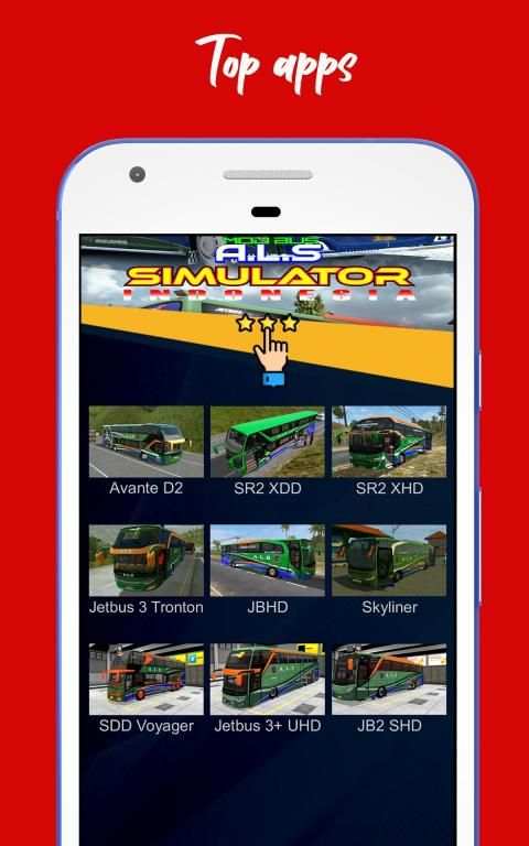 Mod Bus ALS Simulator Indonesia स्क्रीनशॉट 2