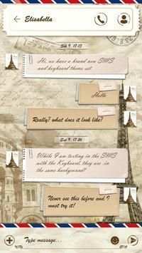 Tema Sms Paris screenshot 3
