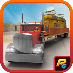 Train Transporter Truck 3D icon