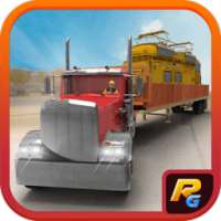 Train Transporter Truck 3D