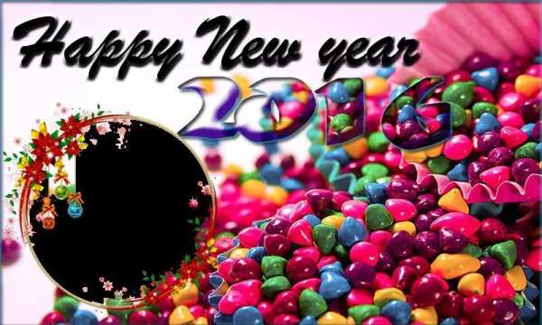 Color NewYear 2016 Photo Frame 1 تصوير الشاشة