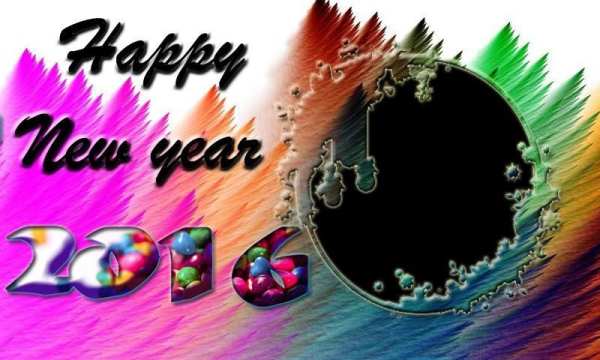 Color NewYear 2016 Photo Frame 4 تصوير الشاشة