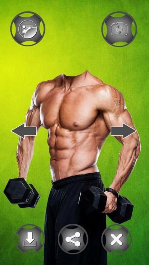 Muscle Photo Editor screenshot 3