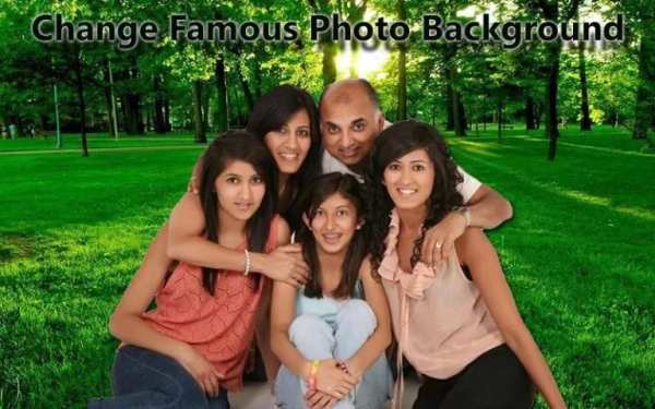 Change Famous Photo Background 8 تصوير الشاشة
