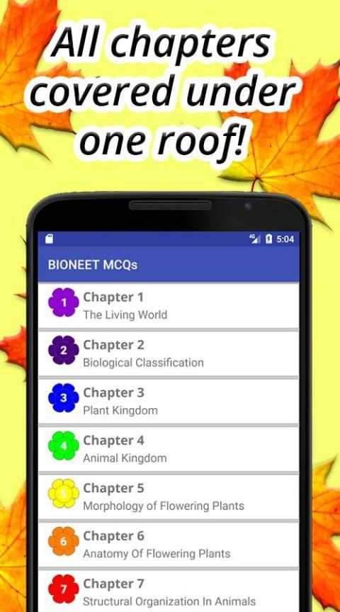 BioNEET MCQs screenshot 4