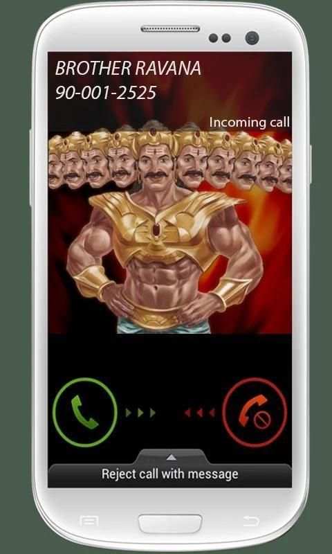 Ravana Calling.... Fake Call скриншот 2