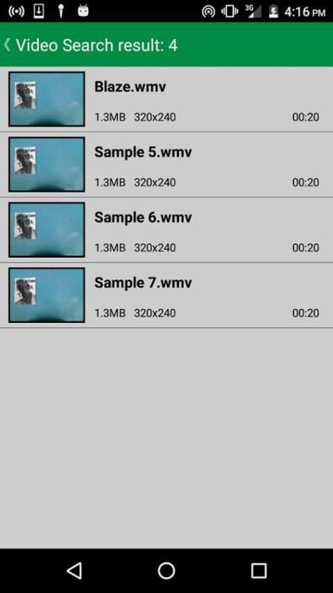 WMV Player स्क्रीनशॉट 4