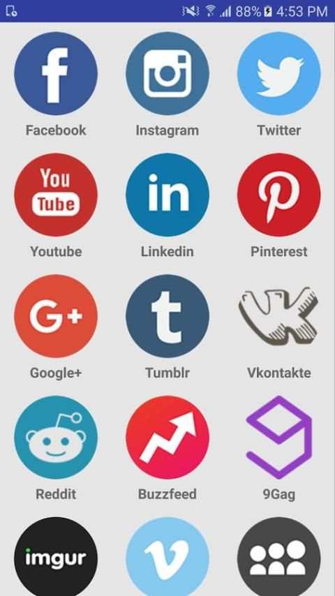 Social Media Apps In One स्क्रीनशॉट 3