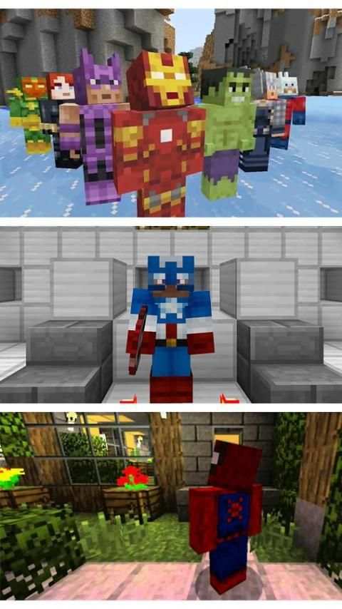 Skins for Minecraft Superhero screenshot 5