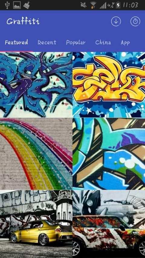 Graffiti wallpapers screenshot 1