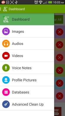 WhatsApp Cleaner screenshot 1