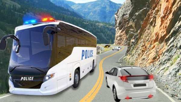 Police Bus rush 2016 4 تصوير الشاشة