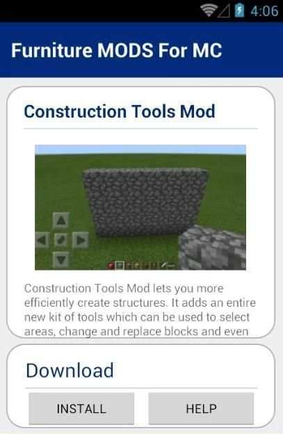 Furniture MODS For MC 3 تصوير الشاشة