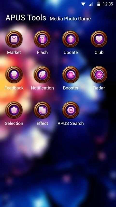 Razortail theme for APUS screenshot 3