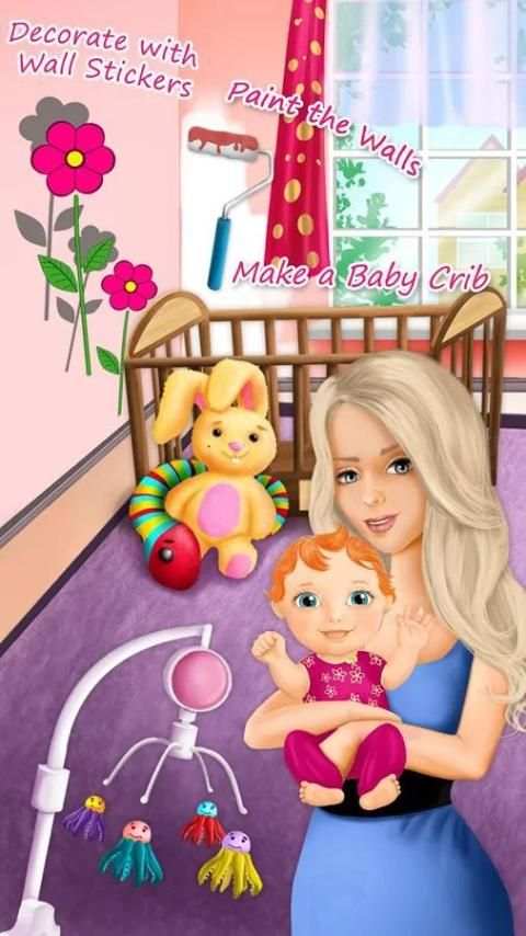 Sweet Baby Girl Newborn Baby screenshot 8