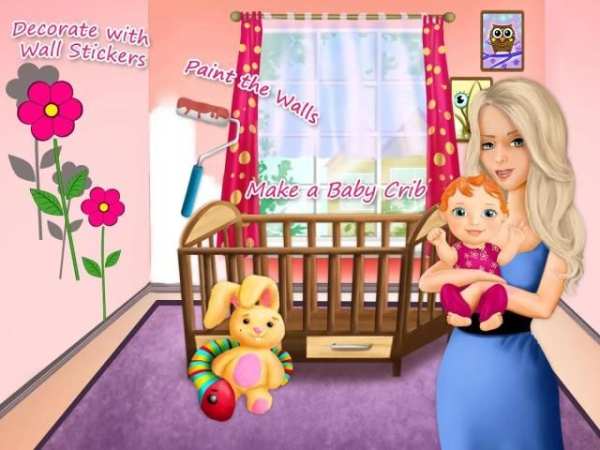 Sweet Baby Girl Newborn Baby screenshot 3