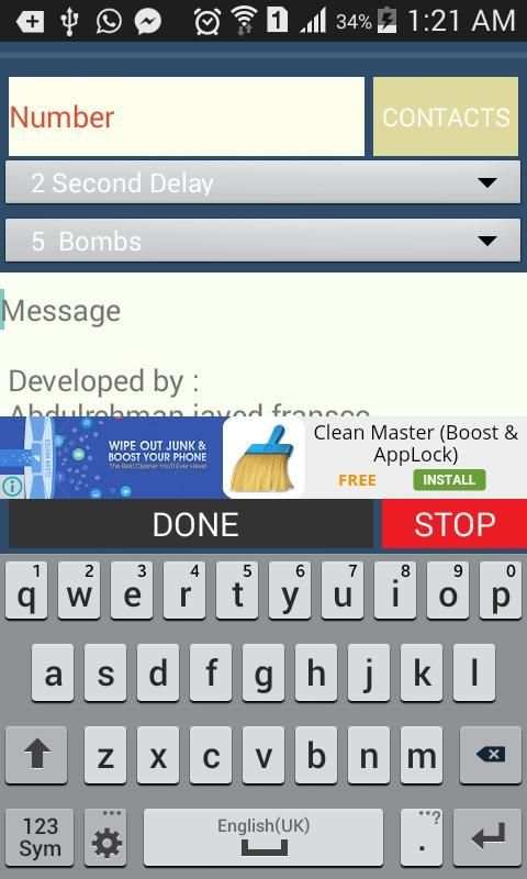 SMS Bomber screenshot 1