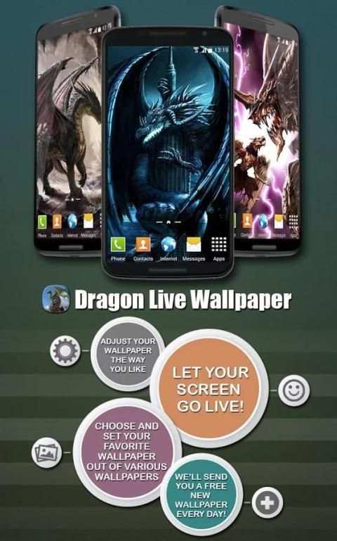 Dragon Live Wallpaper screenshot 8