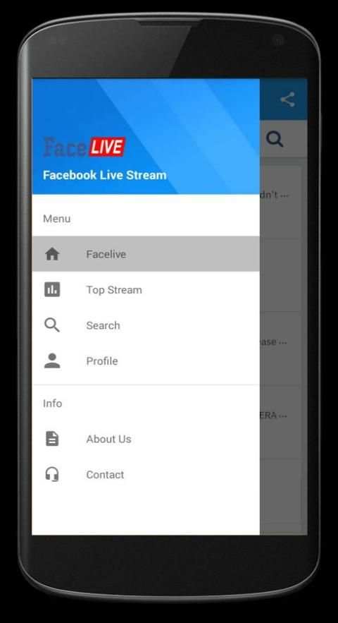 Facelive - Facebook Live скриншот 6