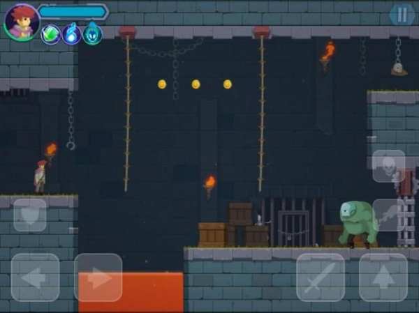 Diseviled Action Platform Game скриншот 1