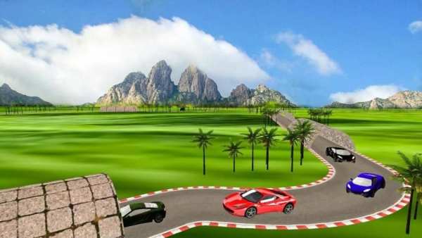 Flash Car Rush Racing скриншот 3