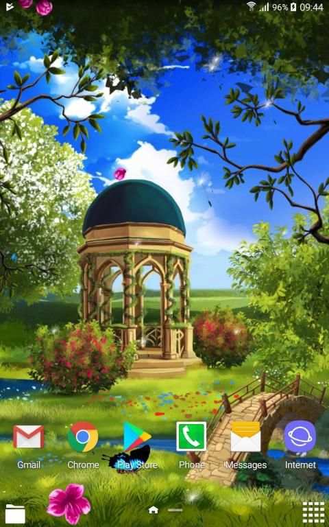 Spring Landscape Live Wallpaper screenshot 2
