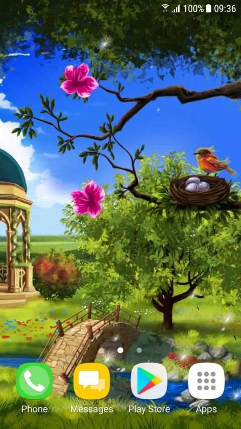 Spring Landscape Live Wallpaper screenshot 6