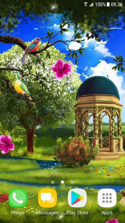 Spring Landscape Live Wallpaper screenshot 7