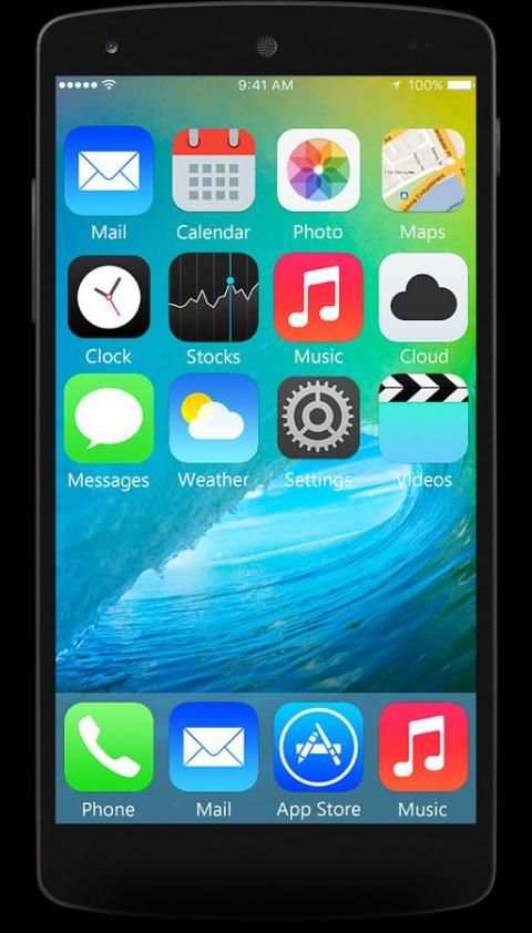 OS 9 Launcher QHD 2 تصوير الشاشة