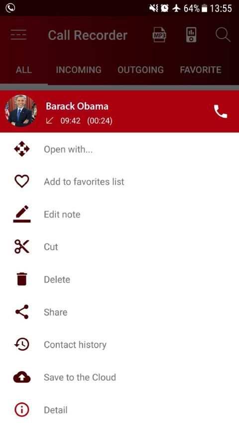 Call recorder automatic HD screenshot 11