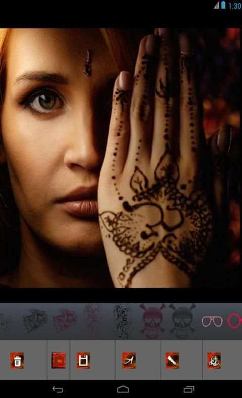 نقش حناء علي صورتك screenshot 3