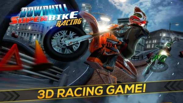 Downhill Super Bike Racing 3D screenshot 4