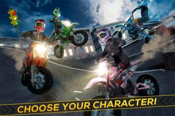 Downhill Super Bike Racing 3D screenshot 9