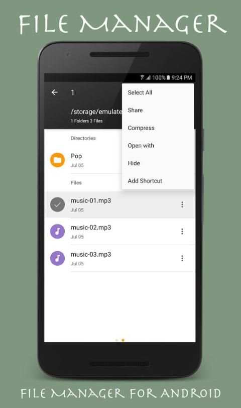 File Manager 3 تصوير الشاشة