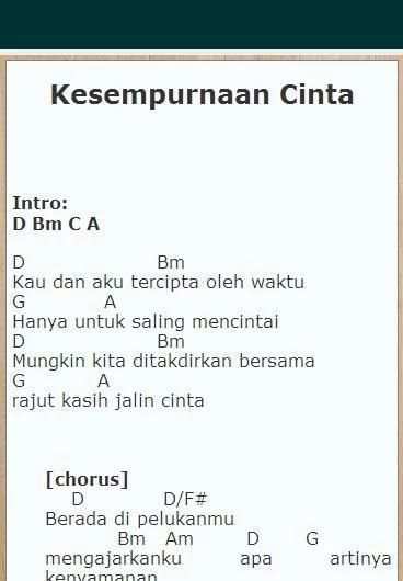 Cord Lagu Pop Indonesia screenshot 1