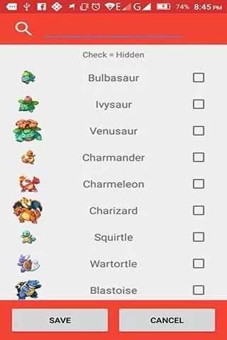 PokeMap : Lacak Pokemon GO screenshot 1