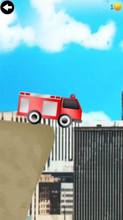 fire truck climbing game screenshot 2