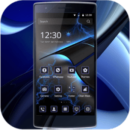 Blue Tech Cool Theme иконка