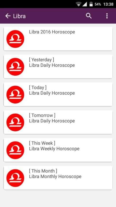 Horoscopes 2016 screenshot 4