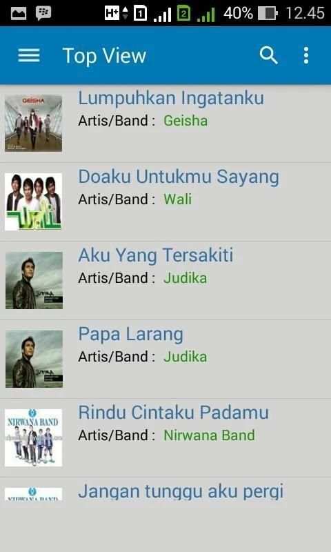 Trending Musik Lirik&chord screenshot 7